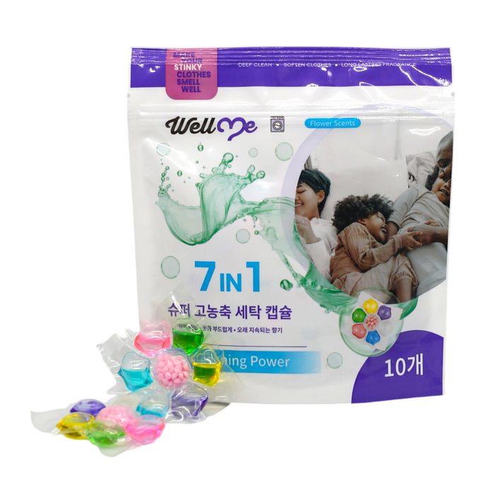Капсули для прання Universal 7в1 WellMe 10 шт.
